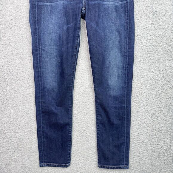 Citizen of Humanity‎ Rocket Crop High Rise Skinny Jeans Womens 26 Blue Mid Rise - Picture 4 of 14